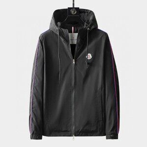 Moncle hooded windbreaker jacket for men and women